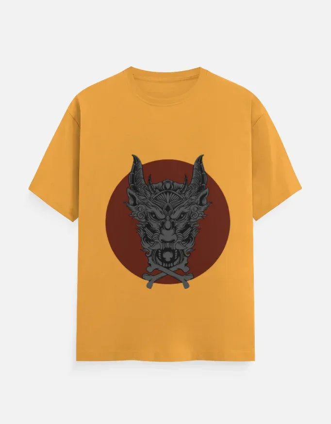 Japanese Hannya/Demon Mask Tee - VIVA ENTERPRISES 