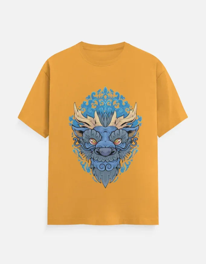 The Azure Dragon Classic Crew T-Shirt - VIVA ENTERPRISES 