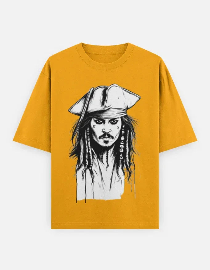 The Captain Jack Sparrow T-shirt T-Shirt - VIVA ENTERPRISES 
