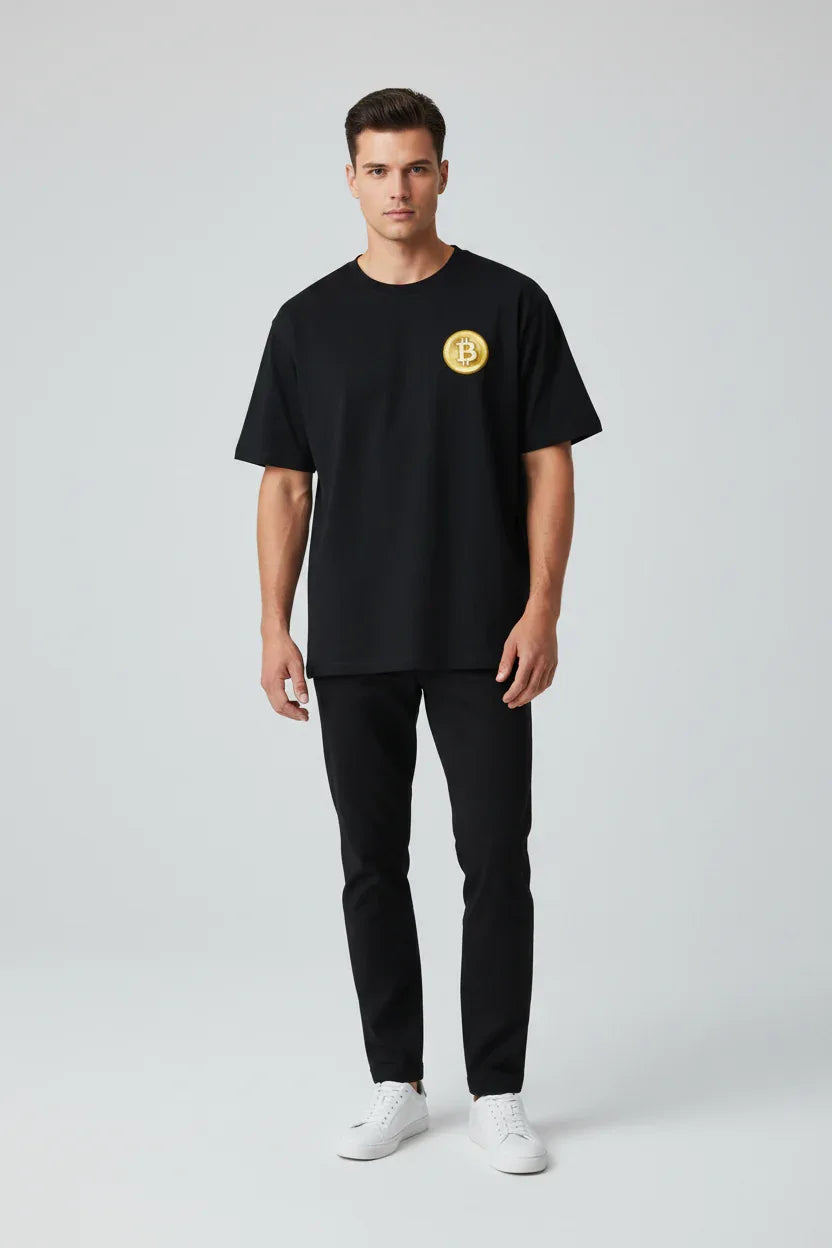 BTC Logo Pocket Graphic Tee - VIVA ENTERPRISES 
