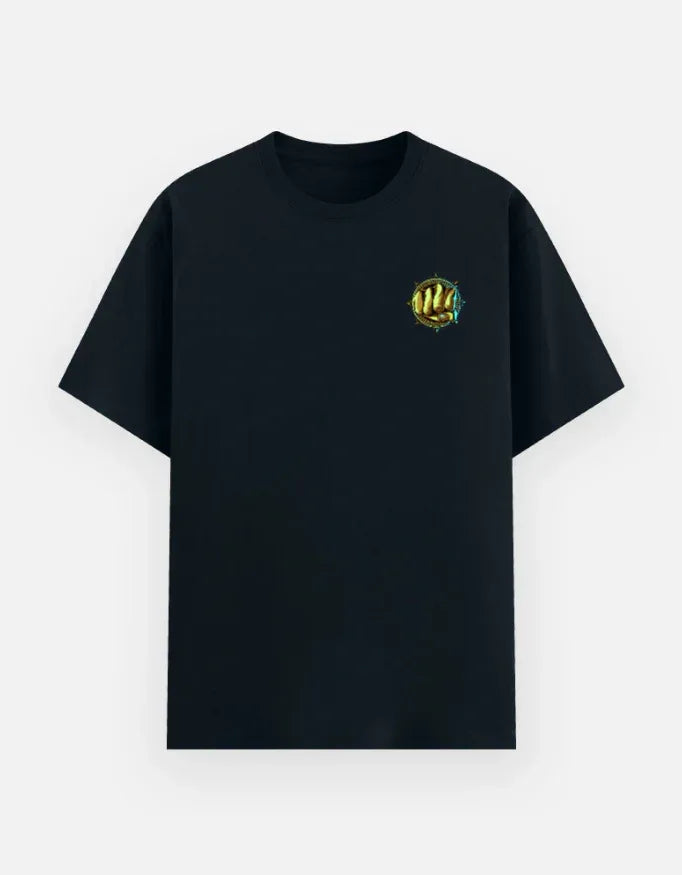 Circular Power Fist Logo Shirt - VIVA ENTERPRISES 