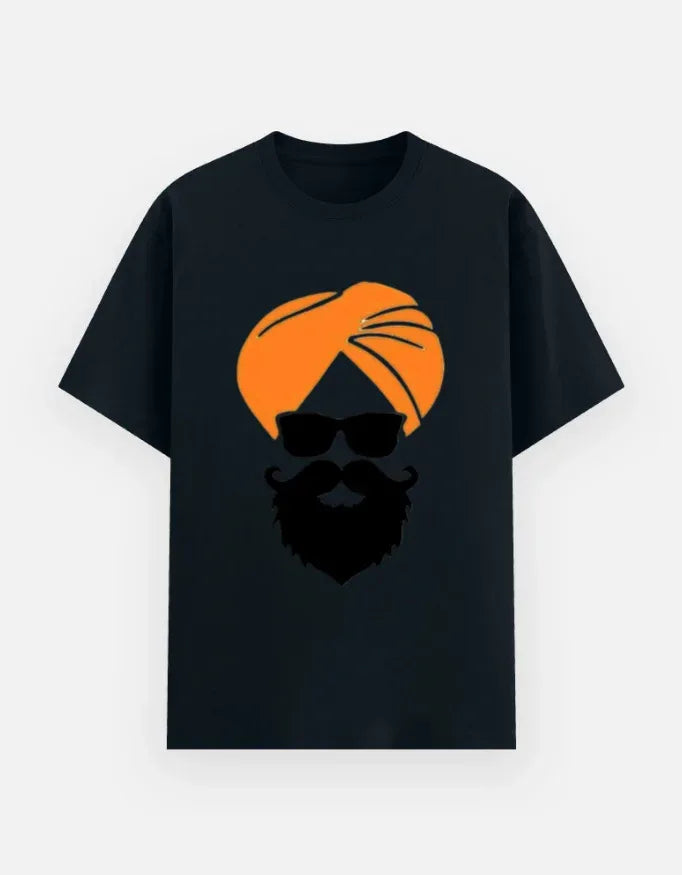 Sikh Gentleman Graphic T-Shirt - VIVA ENTERPRISES 