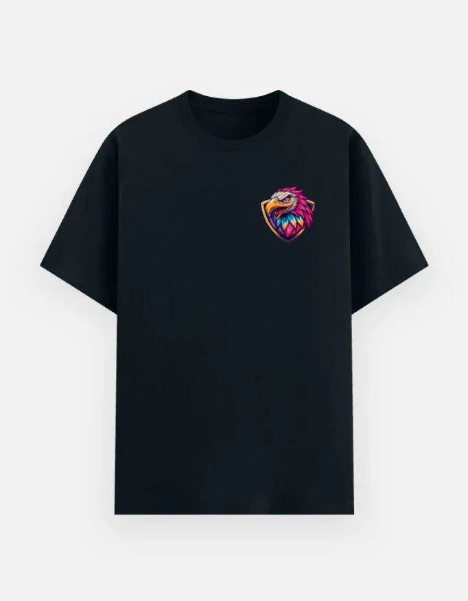 Neon/Vibrant Eagle Mascot T-shirt - VIVA ENTERPRISES 