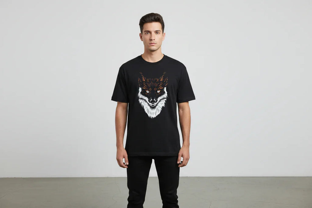 Monochrome Blaze Classic Crew T-Shirt - VIVA ENTERPRISES 