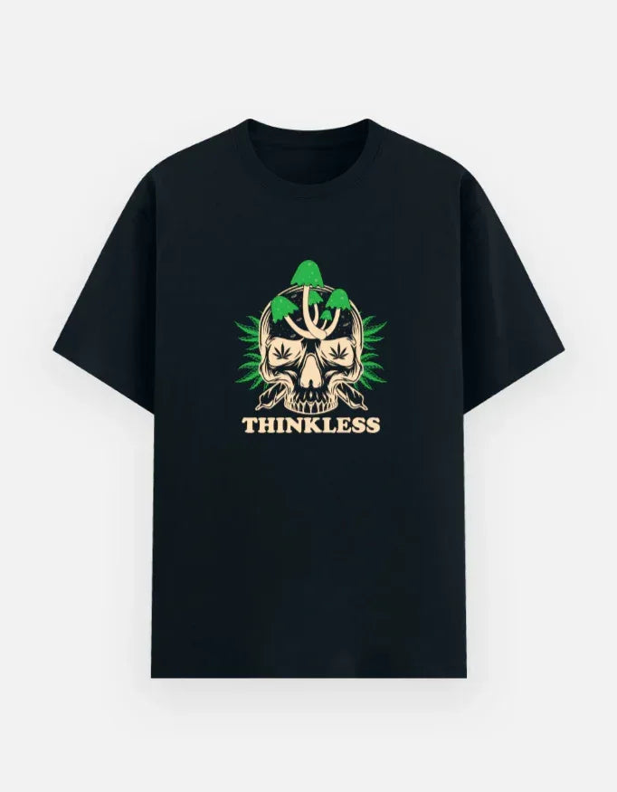 Thinkless Printed Basic T-Shirt - VIVA ENTERPRISES 