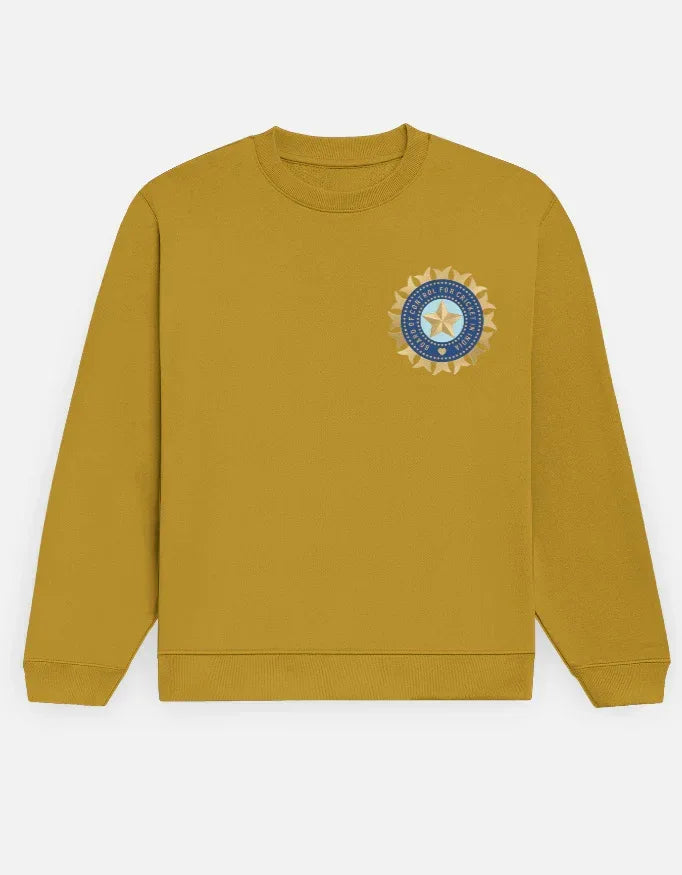 Team India Spirit Tee | Classic Logo Fan Wear Unisex Sweatshirt - VIVA ENTERPRISES 