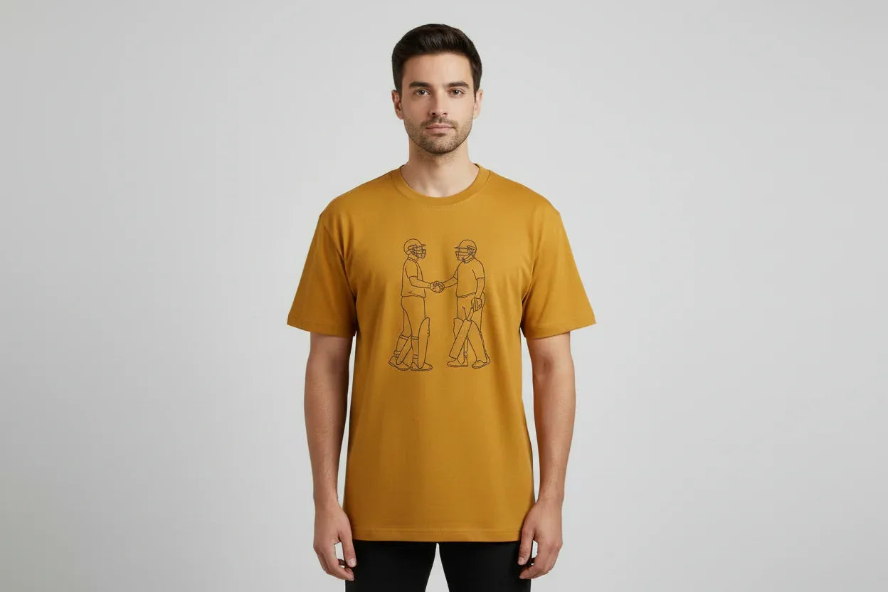 Cricket Camaraderie Crew T-Shirt - VIVA ENTERPRISES 