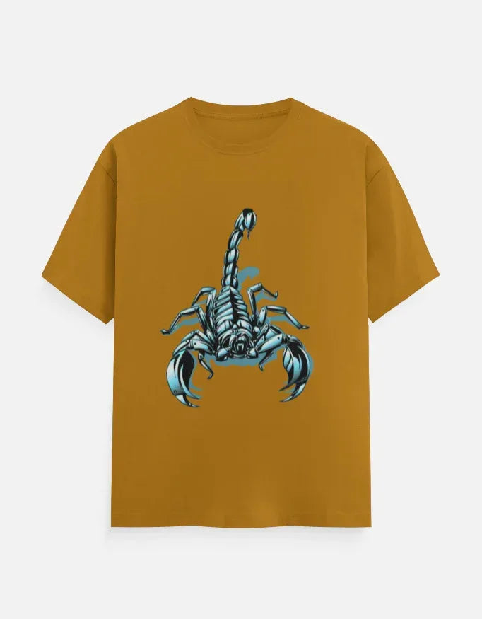 Chrome Scorpion Classic Crew T-Shirt - VIVA ENTERPRISES 