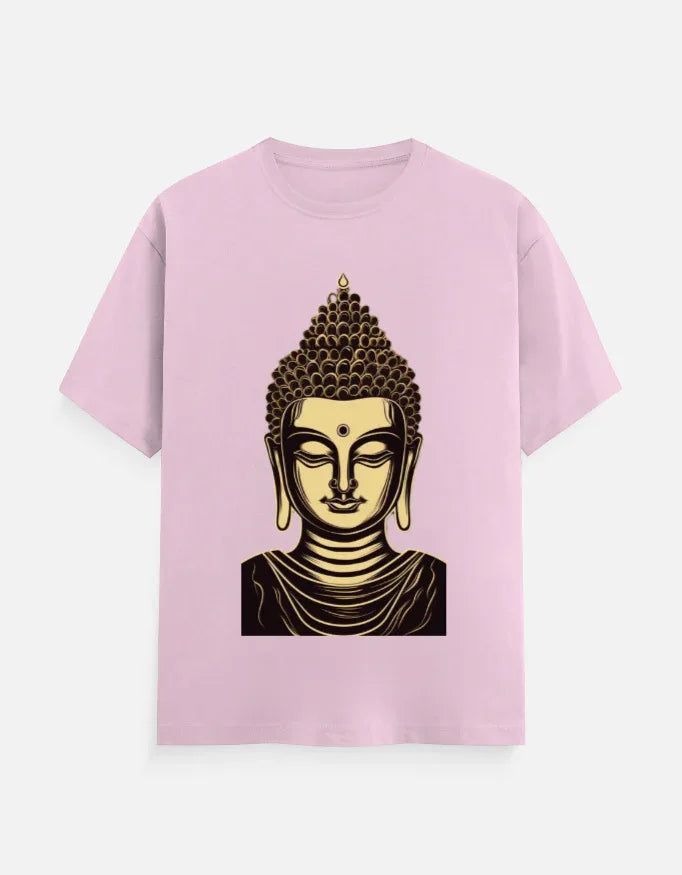 Lord Buddha Spiritual Graphic T-Shirt - VIVA ENTERPRISES 