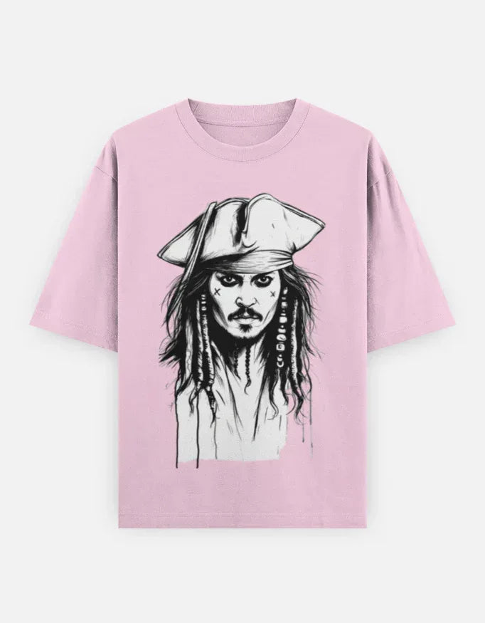 The Captain Jack Sparrow T-shirt T-Shirt - VIVA ENTERPRISES 