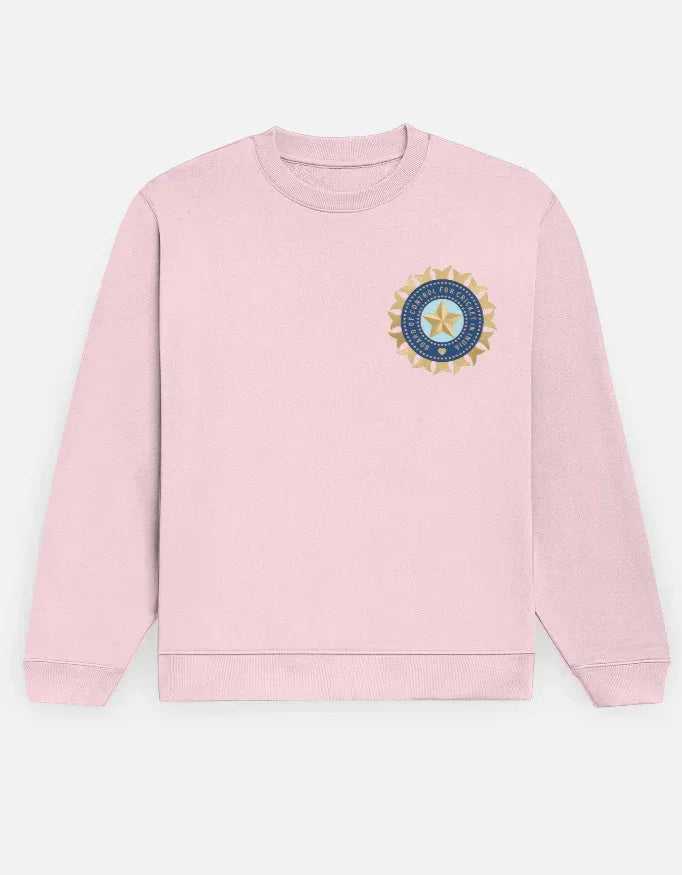 Team India Spirit Tee | Classic Logo Fan Wear Unisex Sweatshirt - VIVA ENTERPRISES 