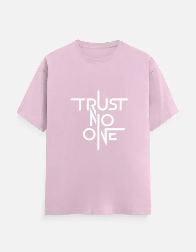 Trust No One Graphic Printed Men's T-Shirt | Premium Cotton - VIVA ENTERPRISES 