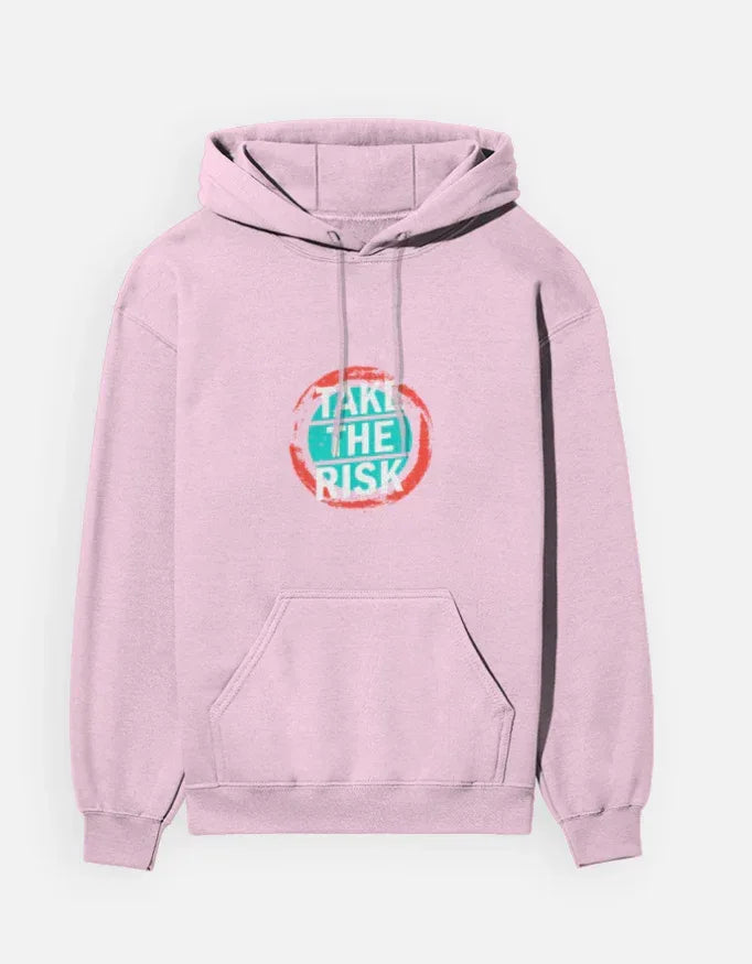 Dark 'Take The Risk' Graphic Hoodie - VIVA ENTERPRISES 