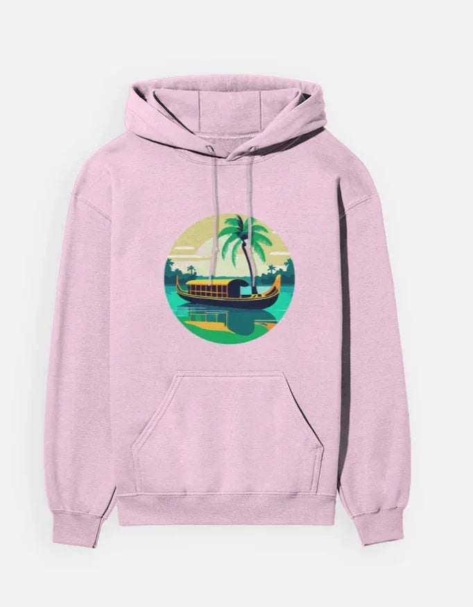 Kerala Backwaters Boat Sweatshirt - VIVA ENTERPRISES 
