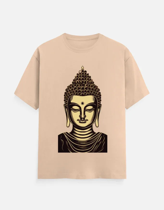 Lord Buddha Spiritual Graphic T-Shirt - VIVA ENTERPRISES 