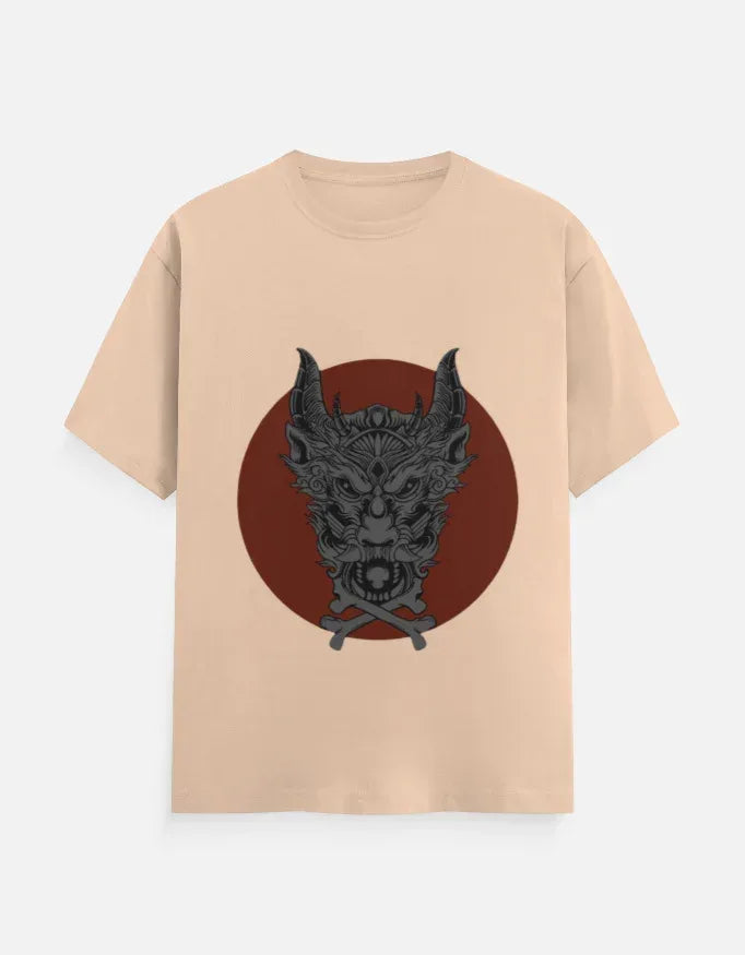 Japanese Hannya/Demon Mask Tee - VIVA ENTERPRISES 