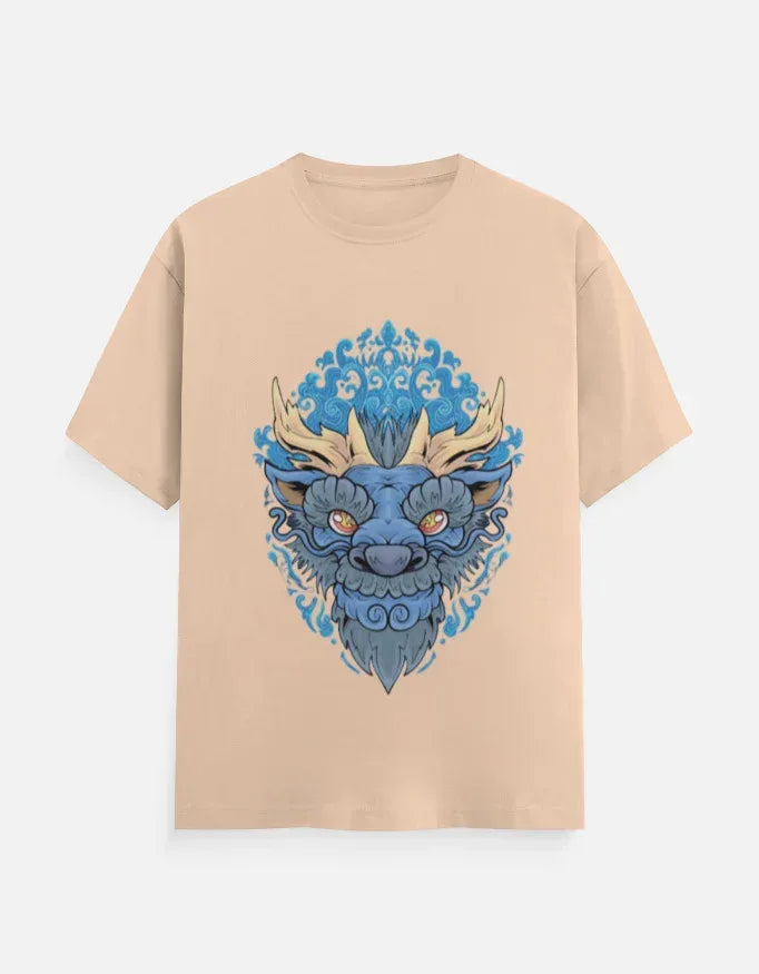 The Azure Dragon Classic Crew T-Shirt - VIVA ENTERPRISES 