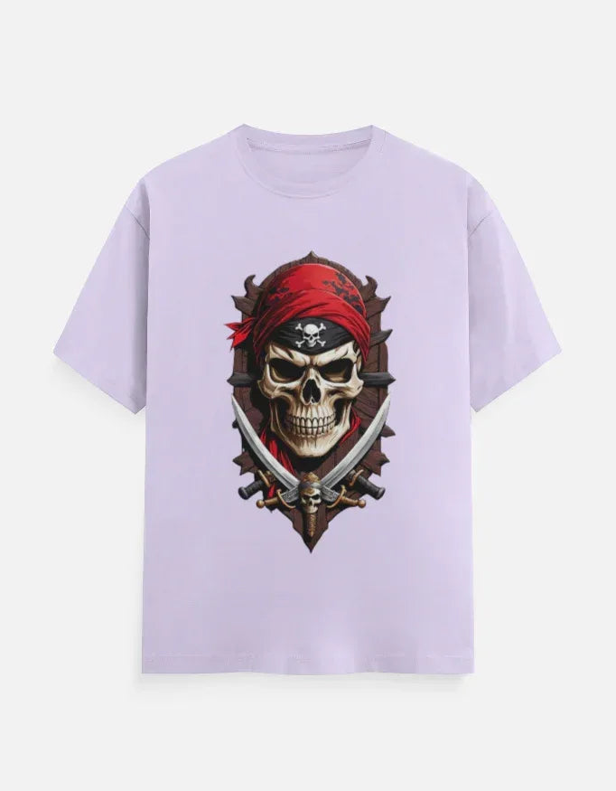 Men’s Urban Pirate Skull Graphic T-Shirt - VIVA ENTERPRISES 