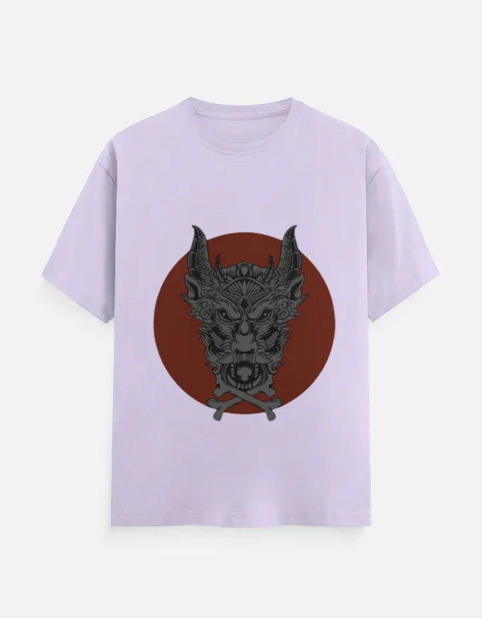 Japanese Hannya/Demon Mask Tee - VIVA ENTERPRISES 