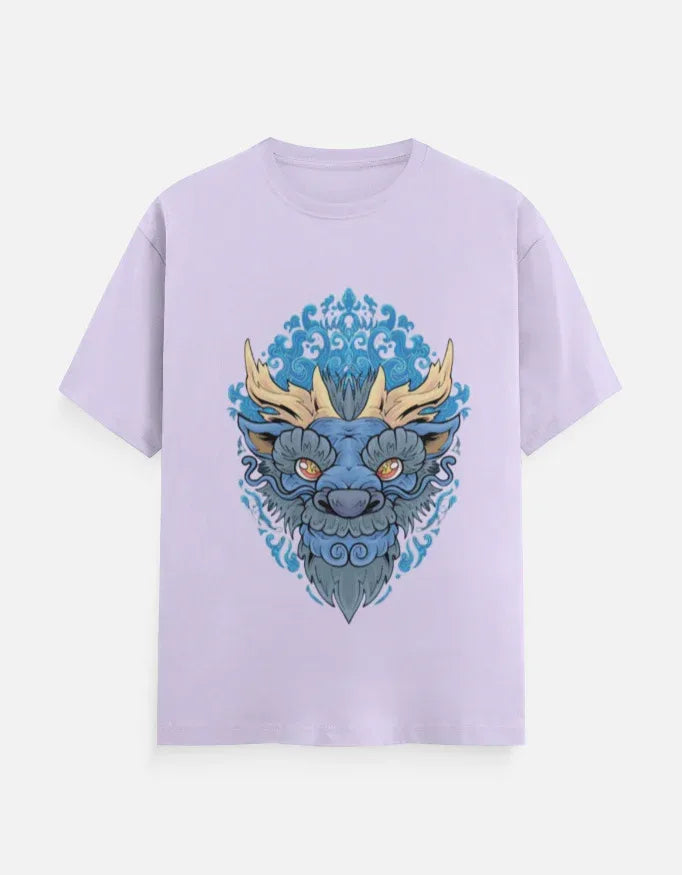 The Azure Dragon Classic Crew T-Shirt - VIVA ENTERPRISES 