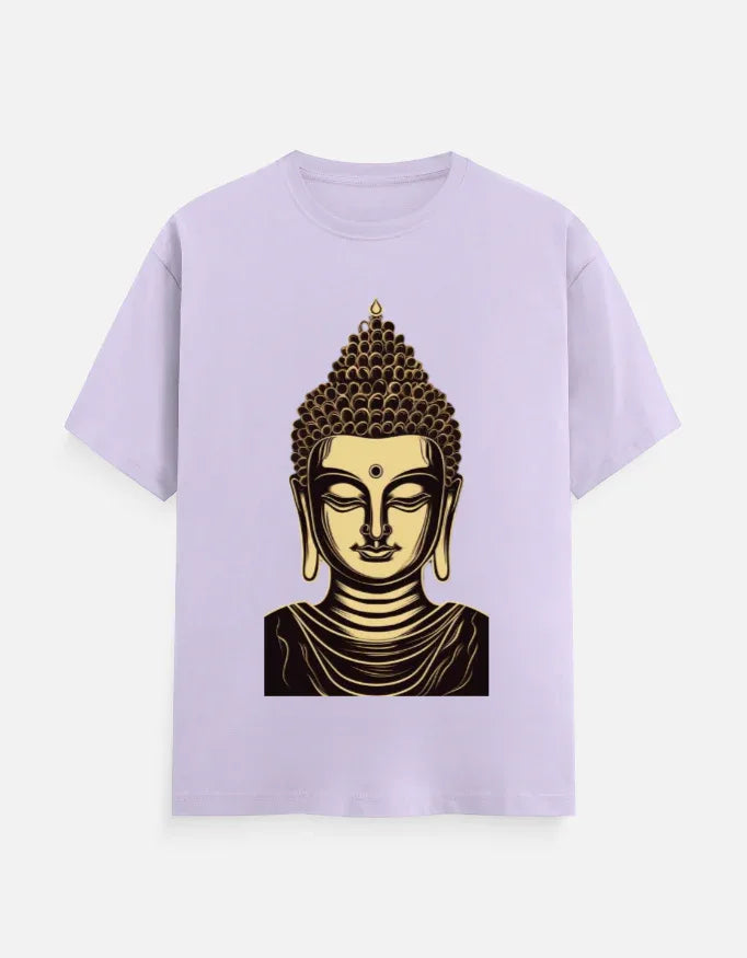 Lord Buddha Spiritual Graphic T-Shirt - VIVA ENTERPRISES 