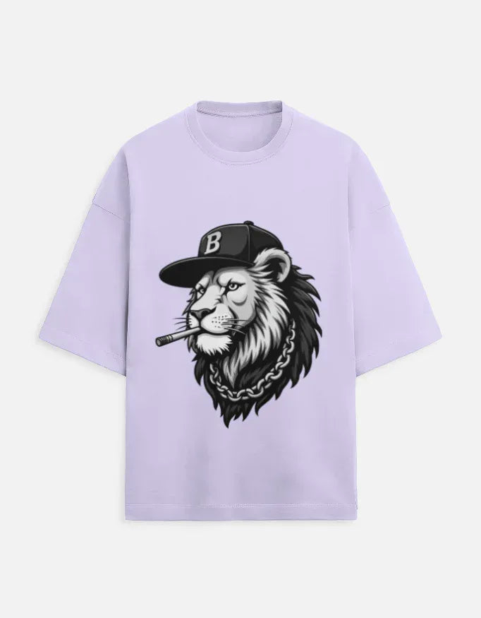 Urban Wildlife/Hip-Hop Culture Oversized Tee - VIVA ENTERPRISES 