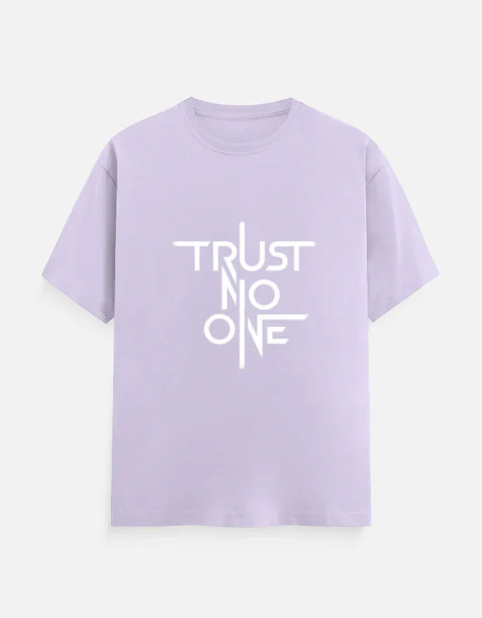 Trust No One Graphic Printed Men's T-Shirt | Premium Cotton - VIVA ENTERPRISES 