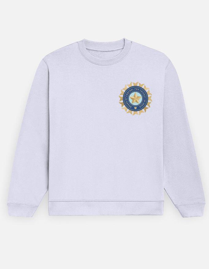 Team India Spirit Tee | Classic Logo Fan Wear Unisex Sweatshirt - VIVA ENTERPRISES 