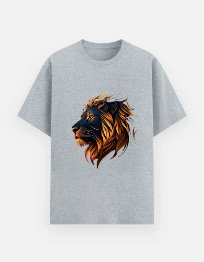 Unisex Basic Lion T-Shirt - VIVA ENTERPRISES 