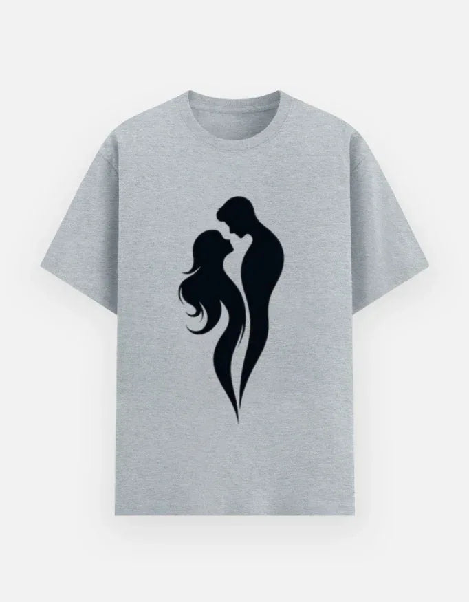 Red Couple Silhouette T-Shirt - VIVA ENTERPRISES 