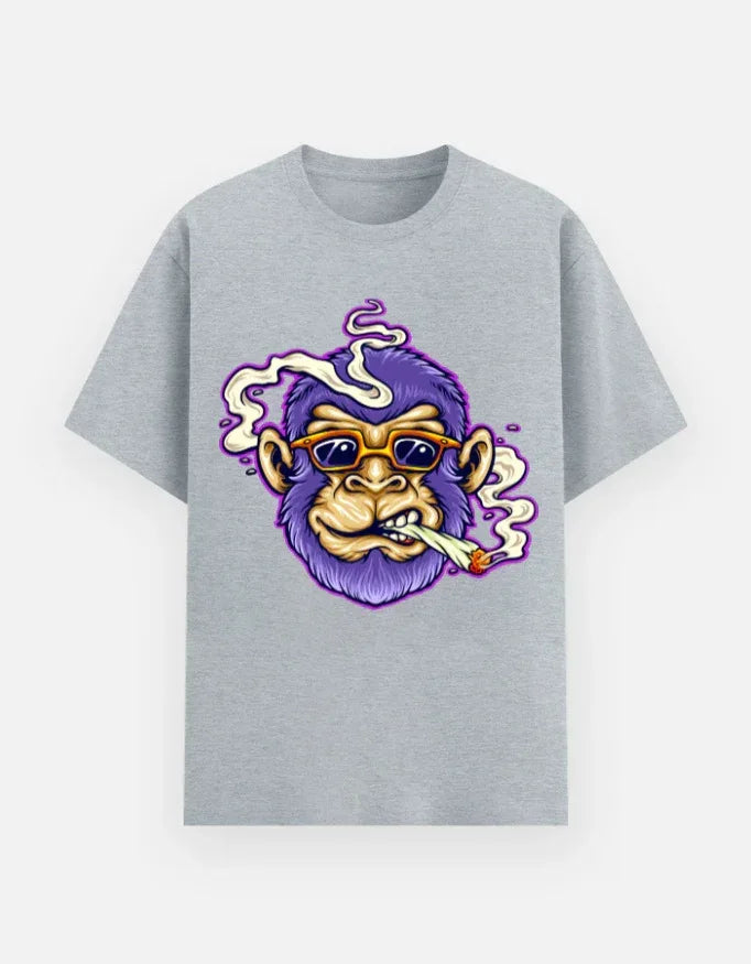 Cartoon Gorilla Wearing Sunglasses and Smoking - VIVA ENTERPRISES 