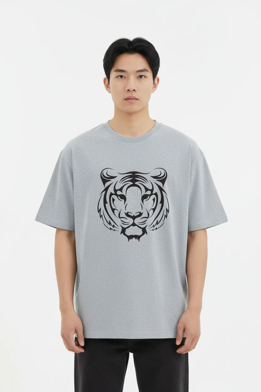 Minimalist Tiger Logo T-Shirt - VIVA ENTERPRISES 