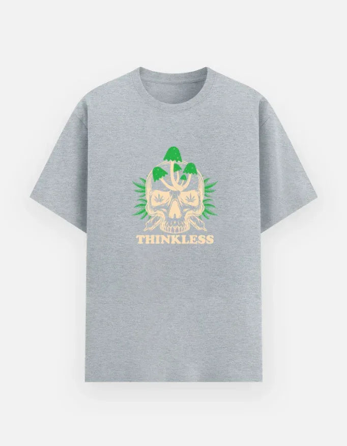 Thinkless Printed Basic T-Shirt - VIVA ENTERPRISES 