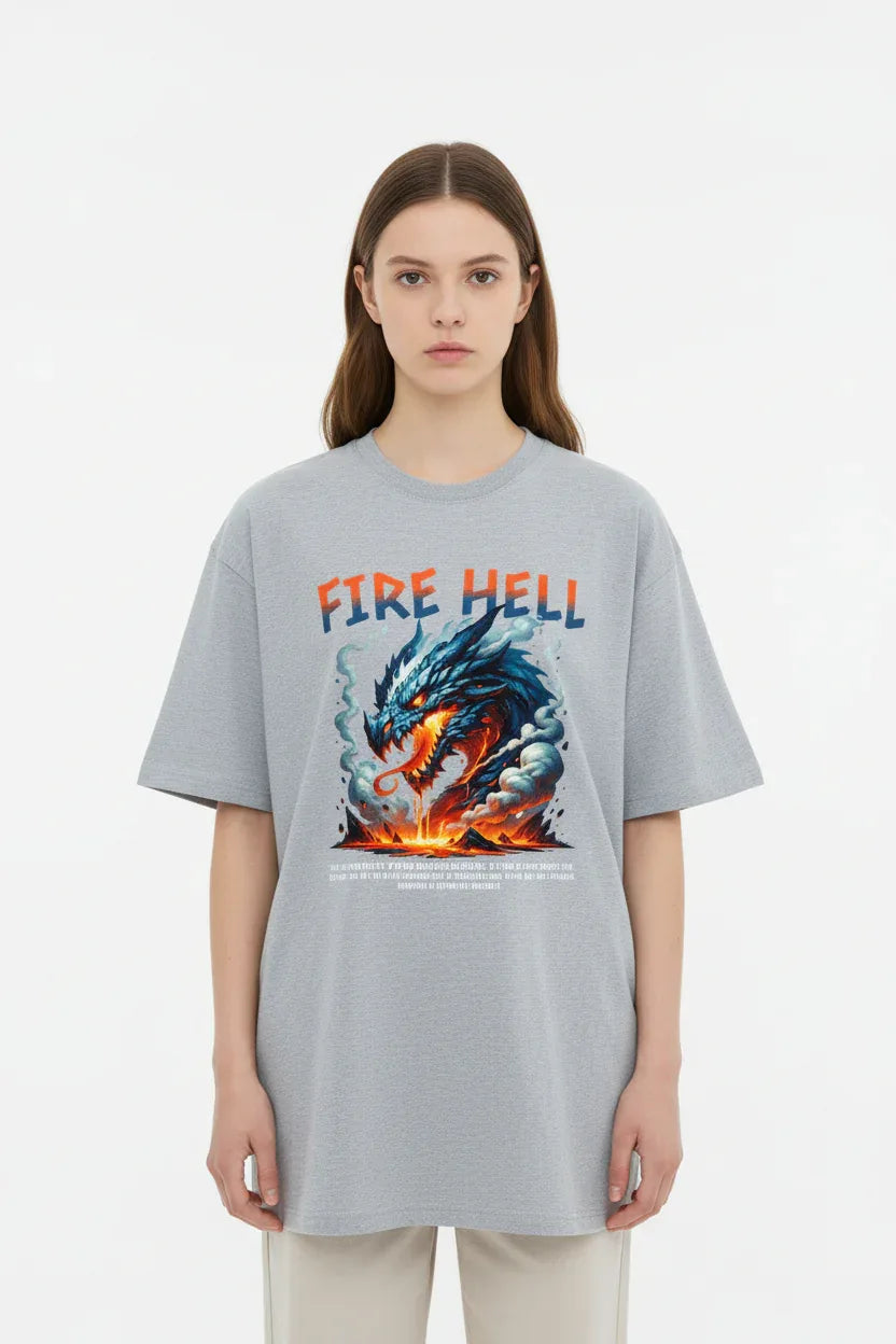 The Infernal Dragon Heavy Metal Tee - VIVA ENTERPRISES 
