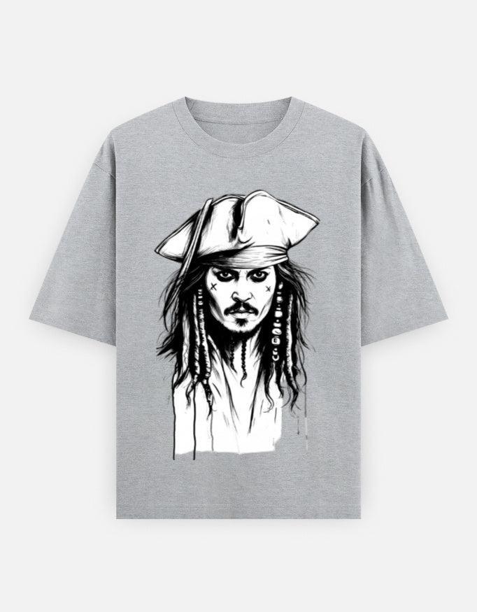 The Captain Jack Sparrow T-shirt T-Shirt - VIVA ENTERPRISES 