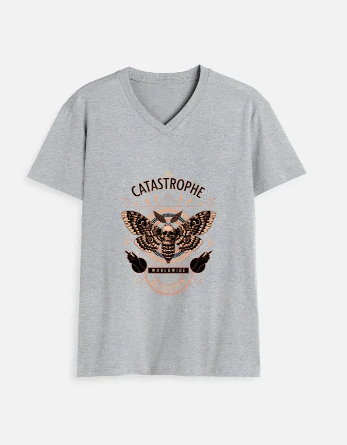 CATA V Neck T-Shirt - VIVA ENTERPRISES 