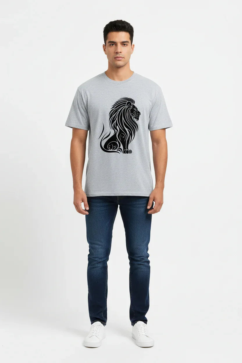Tribal Lion T-Shirt - VIVA ENTERPRISES 