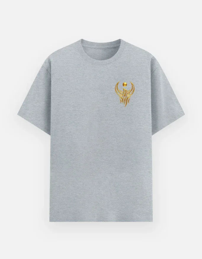Golden Tribal Crest Tee - VIVA ENTERPRISES 