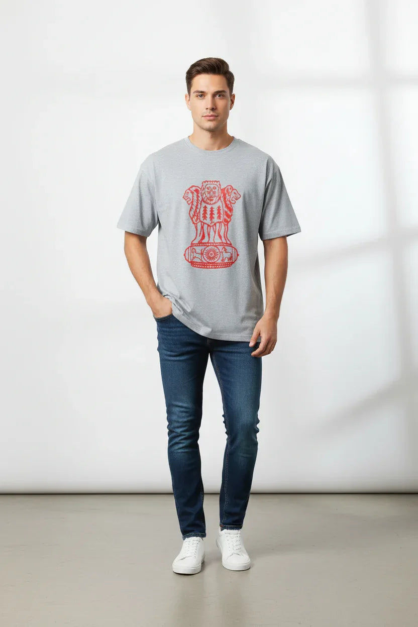 Satyamev Jayate Motto T-Shirt - VIVA ENTERPRISES 