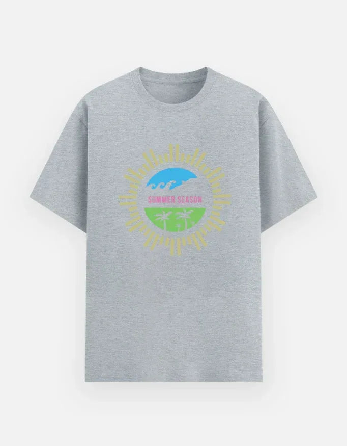 Summer Season Graphic T-Shirt - VIVA ENTERPRISES 