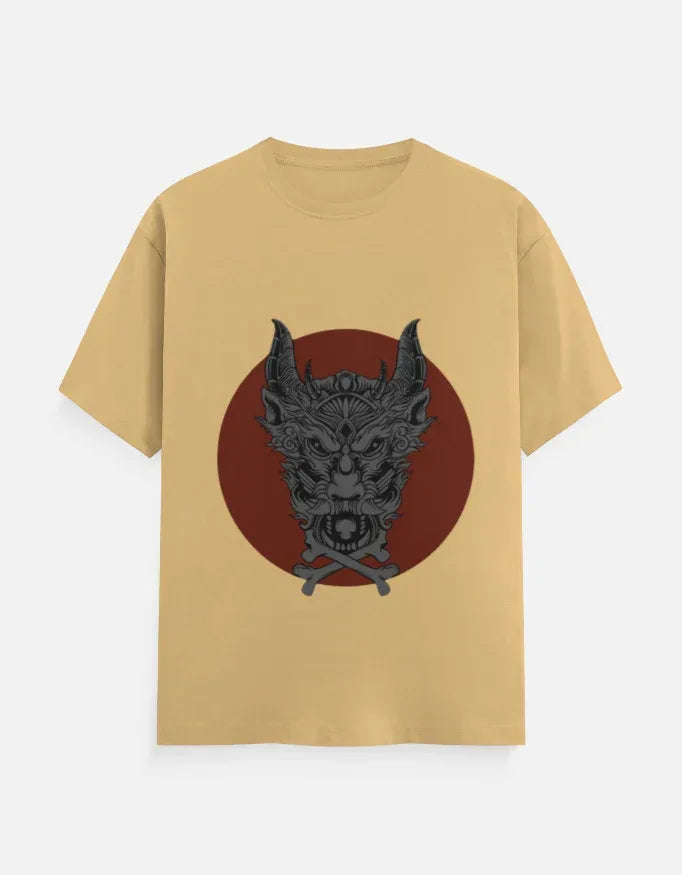 Japanese Hannya/Demon Mask Tee - VIVA ENTERPRISES 