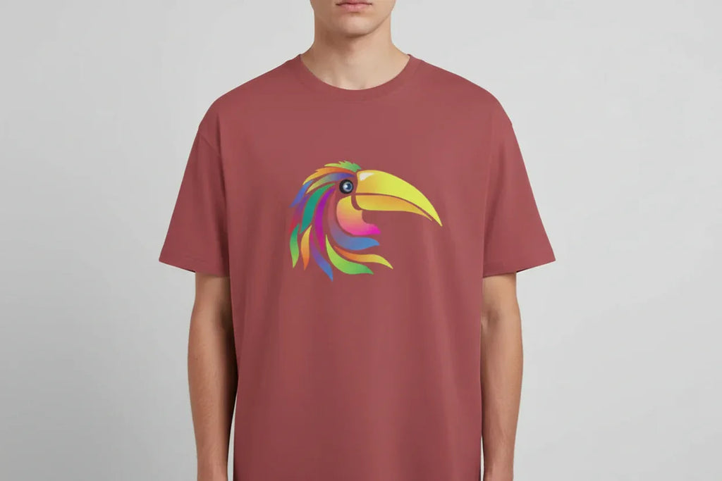 Colorful Hornbill T-Shirt - VIVA ENTERPRISES 