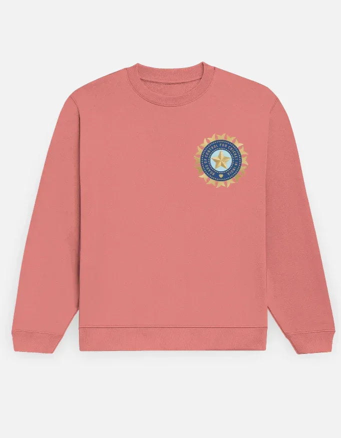 Team India Spirit Tee | Classic Logo Fan Wear Unisex Sweatshirt - VIVA ENTERPRISES 