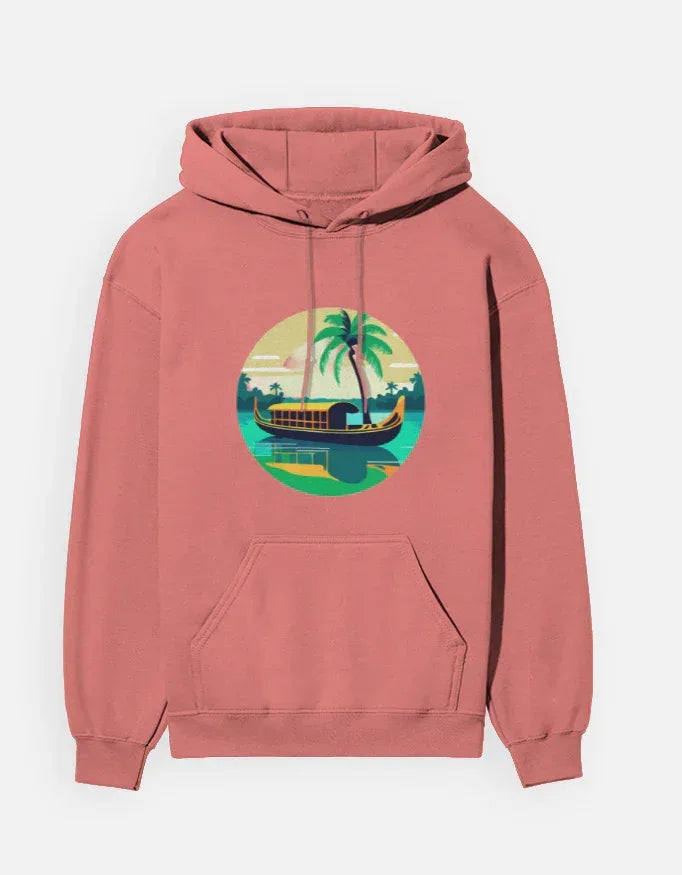 Kerala Backwaters Boat Sweatshirt - VIVA ENTERPRISES 