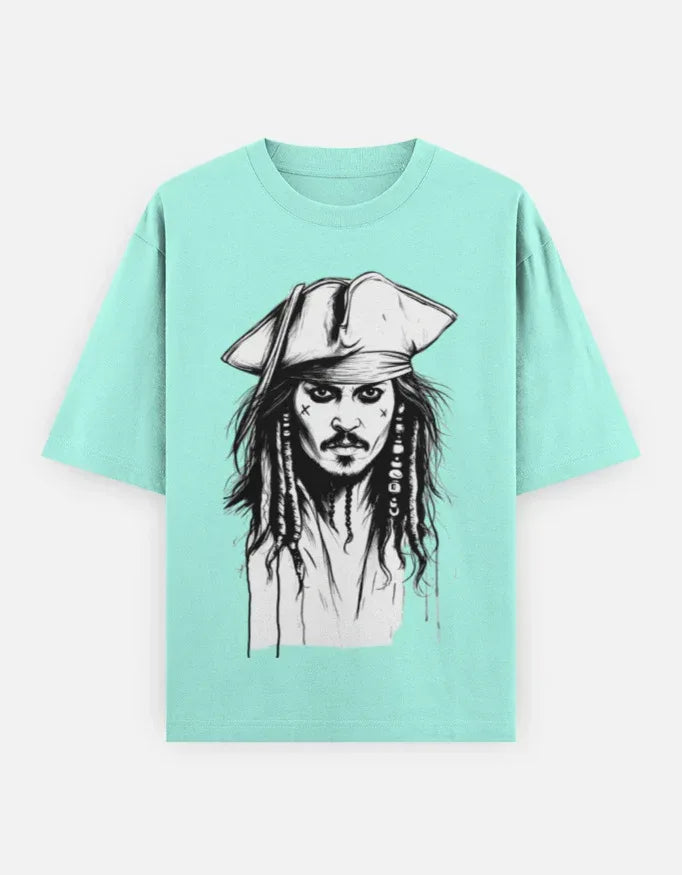 The Captain Jack Sparrow T-shirt T-Shirt - VIVA ENTERPRISES 