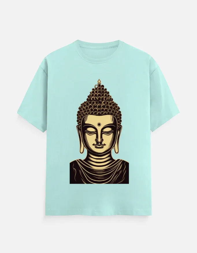 Lord Buddha Spiritual Graphic T-Shirt - VIVA ENTERPRISES 