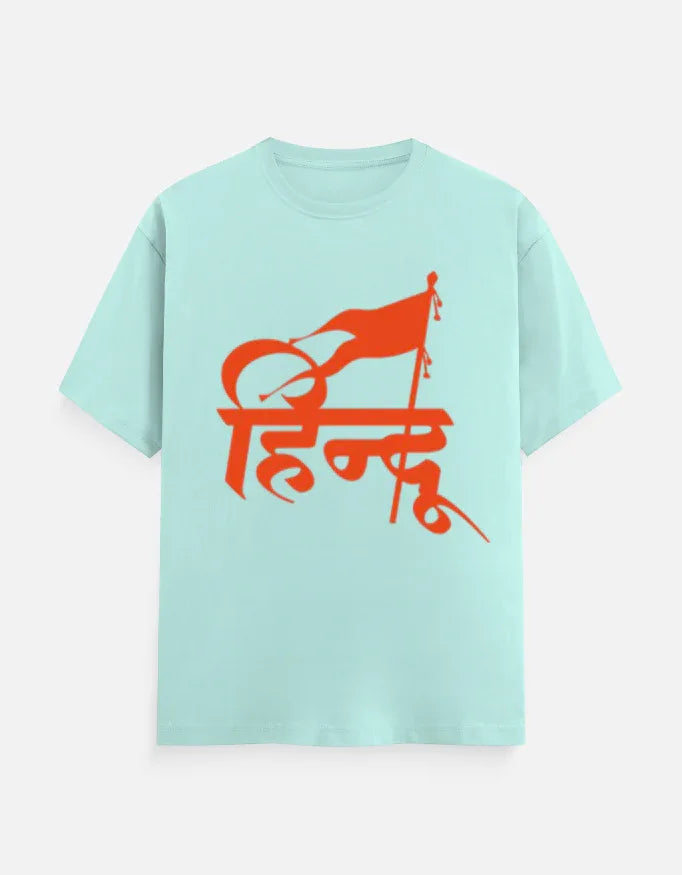 Premium Hindu Bhagwa Flag Graphic T-Shirt - VIVA ENTERPRISES 