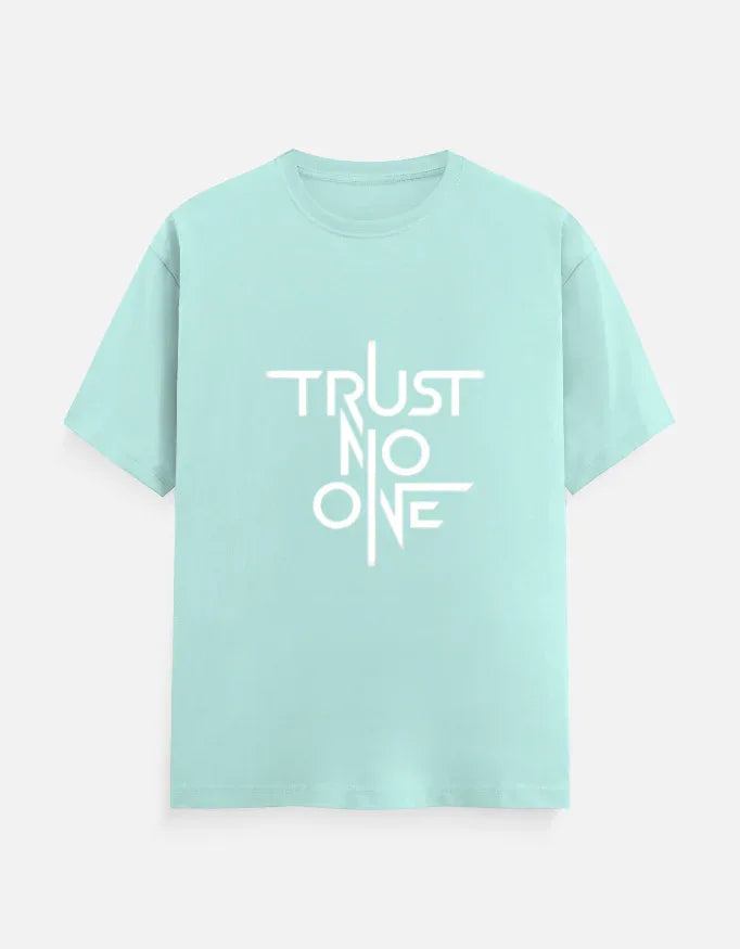 Trust No One Graphic Printed Men's T-Shirt | Premium Cotton - VIVA ENTERPRISES 