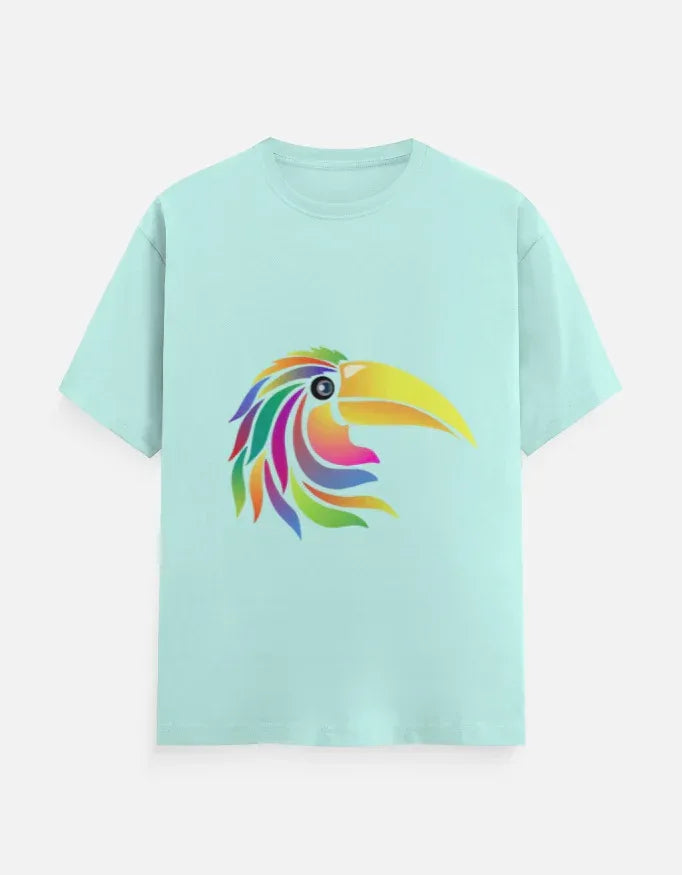 Colorful Hornbill T-Shirt - VIVA ENTERPRISES 