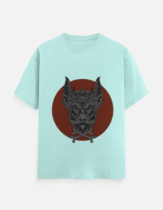 Japanese Hannya/Demon Mask Tee - VIVA ENTERPRISES 